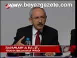 İşadamlarıyla Buluştu