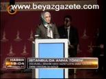 İstanbul'da Anma Töreni