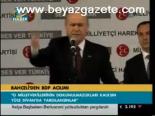 Bahçeli'den Bdp Açılımı