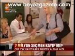 Seçmenler Kayıp Mı?