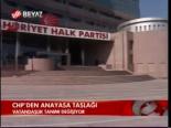 Chp'den Anayasa Taslağı