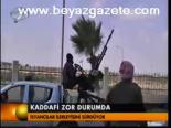 Kaddafi Zor Durumda