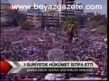 Suriye'de Hükümet İstifa Etti