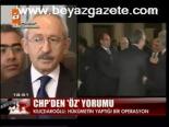 Chp'den Öz Yorumu