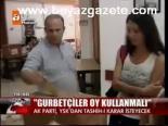 Gurbetçiler Oy Kullanmalı