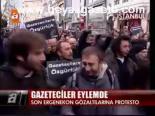 Gazeteciler Eylemde