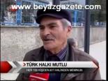 Türk Halkı Mutlu