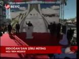 Erdoğan'dan Şiirli Miting