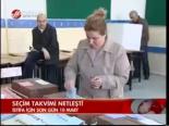 Seçim Takvimi Netleşti