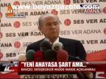Bahçeli'den Şartlı Evet