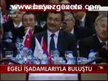Egeli İşadamlarıyla Buluştu