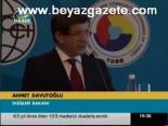 Davutoğlu: Ab Türkiye'nin Önüne Vize Durvarı Örmeye Çalışıyor