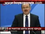 Ak Parti'de Kritik Mkyk
