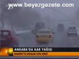 Ankara'da Kar Yağışı