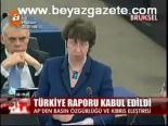 Türkiye Raporu Kabul Edildi