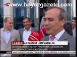 Ak Parti'de Liste Hazırlığı