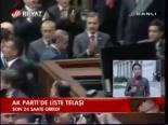 Ak Parti'de Liste Telaşı