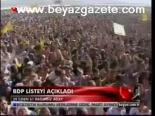 Bdp Listeli Açıkladı