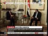 Davutoğlu Mısır'da