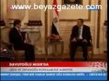 Davutoğlu Mısır'da
