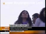 Bdp'de Liste Hazır