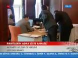 Partilerin Aday Liste Analizi