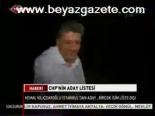 Chp'nin Aday Listesi