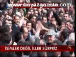 İsimler Değil İller Sürpriz