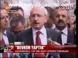 Kılıçdaroğlu: Devrim Yaptık