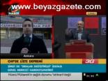 Chp'de Liste Depremi