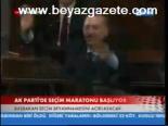 Ak Parti'de Seçim Maratonu Başlıyor