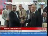 Chp'de Liste Sonrası