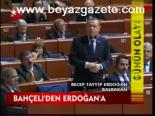 Bahçeli'den Erdoğan'a