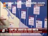 Chp'de Sabotaj Gibi Hata