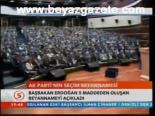 Ak Parti'nin Seçim Beyannamesi