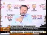 Ak Parti Seçim Beyannamesi