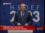Gökçek'ten Tam Destek