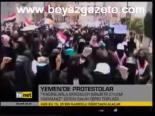 Yemen'de Protestolar