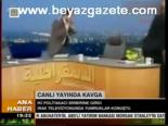 Canlı Yayında Yumruklar Konuştu