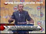Akpm Eleştirilerine Cevap