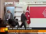 Chp'den Sürpriz Çağrı