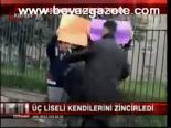 Başbakanlık'ta Zincirli Eylem