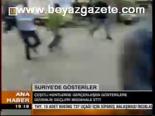 Suriye'de Gösteriler