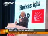 Chp'nin Seçim Vaadleri