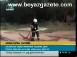 Antalya'da Yangın
