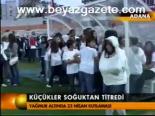 Küçükler Soğuktan Titredi