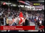 Antalya'da Renkli Festival