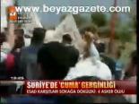 Suriye'de Cuma Gerginliği