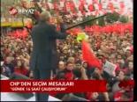 Chp'den Seçim Mesajları