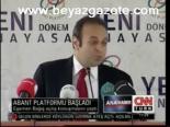 Abant Platformu Başladı